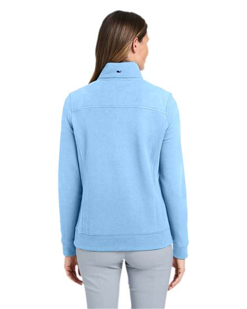 Women’s Collegiate Shep Quarter-Zip Sweatshirt - Jake Blue