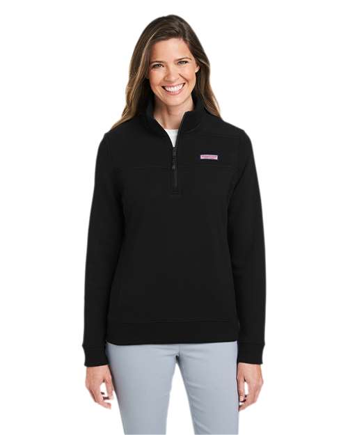 Women’s Collegiate Shep Quarter-Zip Sweatshirt - Jet Black