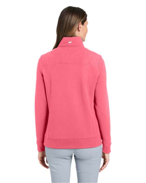 Women’s Collegiate Shep Quarter-Zip Sweatshirt - Jetty Red