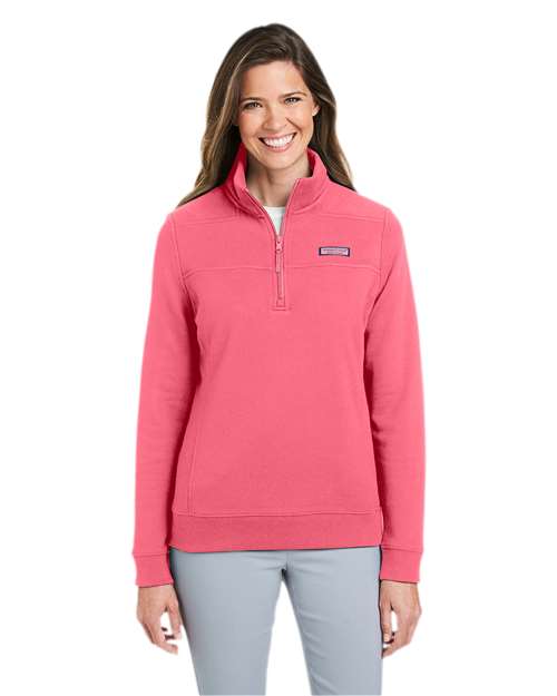 Women’s Collegiate Shep Quarter-Zip Sweatshirt - Jetty Red