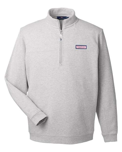 Men's Collegiate Shep Quarter-Zip Sweatshirt - Grey Heather