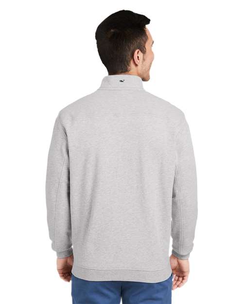 Men's Collegiate Shep Quarter-Zip Sweatshirt - Grey Heather