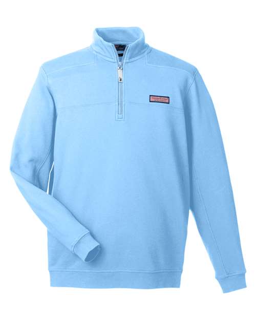 Men's Collegiate Shep Quarter-Zip Sweatshirt - Jake Blue