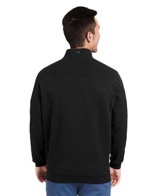 Men's Collegiate Shep Quarter-Zip Sweatshirt - Jet Black