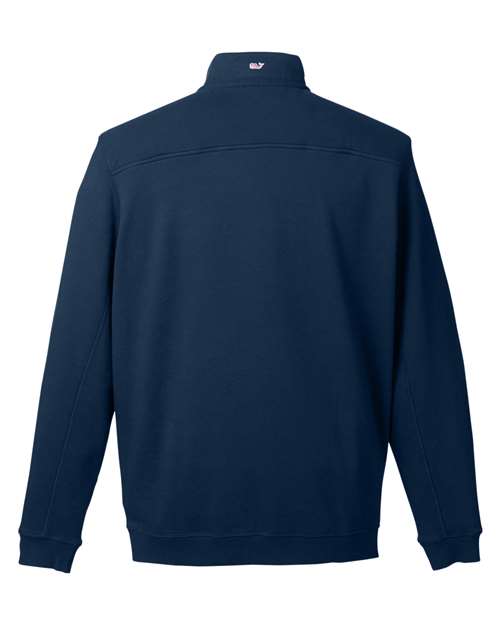 Men's Collegiate Shep Quarter-Zip Sweatshirt - Vineyard Navy