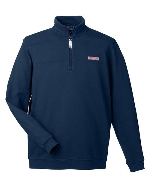 Men's Collegiate Shep Quarter-Zip Sweatshirt - Vineyard Navy