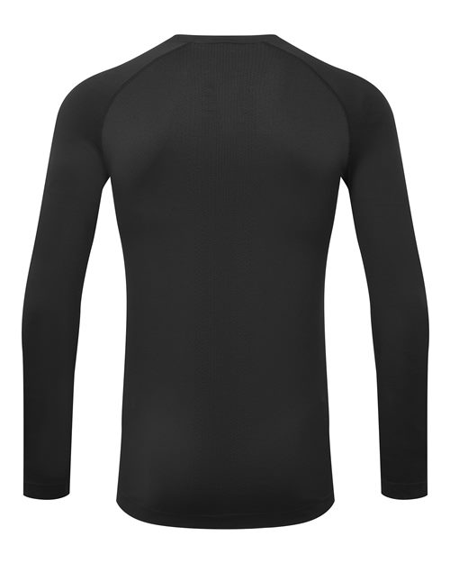 Men's Unstoppable Fresh Long Sleeve Underscrub Base Layer T-Shirt - Black