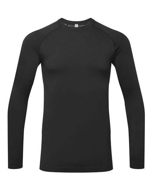 Men's Unstoppable Fresh Long Sleeve Underscrub Base Layer T-Shirt - Black
