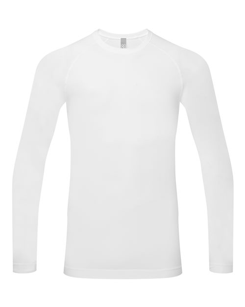 Men's Unstoppable Fresh Long Sleeve Underscrub Base Layer T-Shirt - White
