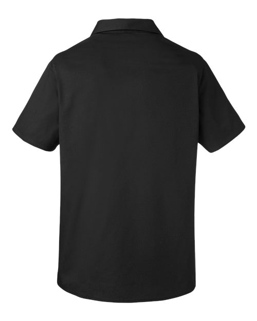 Women's Advantage IL Short Sleeve Dress Shirt - Black