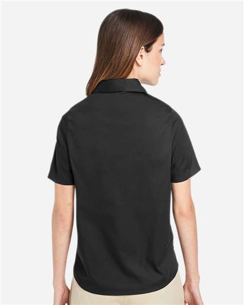 Women's Advantage IL Short Sleeve Dress Shirt - Black