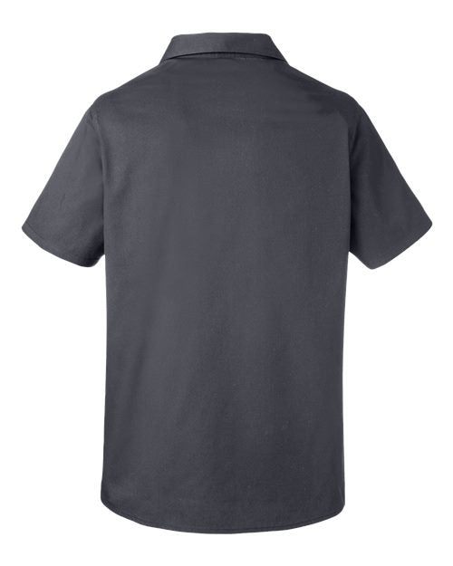 Women's Advantage IL Short Sleeve Dress Shirt - Dark Charcoal
