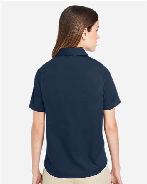 Women's Advantage IL Short Sleeve Dress Shirt - Dark Navy