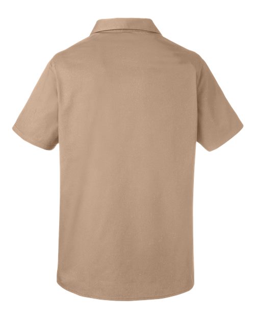 Women's Advantage IL Short Sleeve Dress Shirt - Khaki