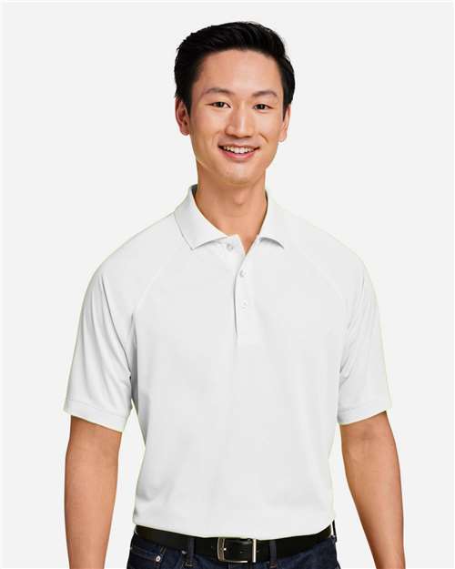 Men's Charge Snag and Soil Protect Polo - White