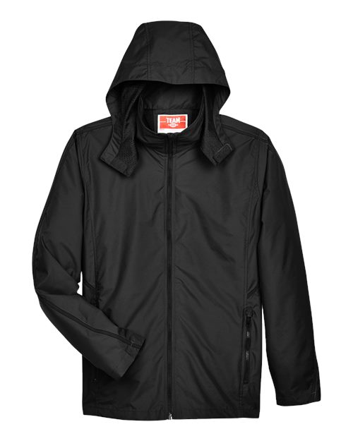 Unisex Conquest Jacket with Mesh Lining - Black