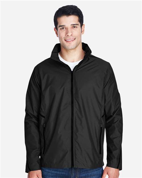 Unisex Conquest Jacket with Mesh Lining - Black