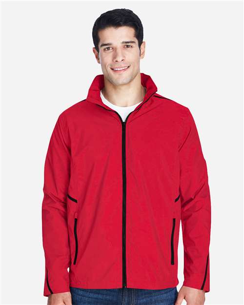 Unisex Conquest Jacket with Mesh Lining - Sport Red