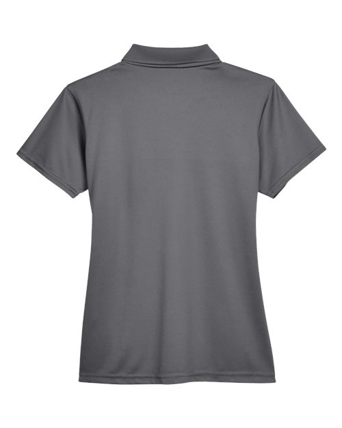 Women's Polyester Jersey Polo - Charcoal