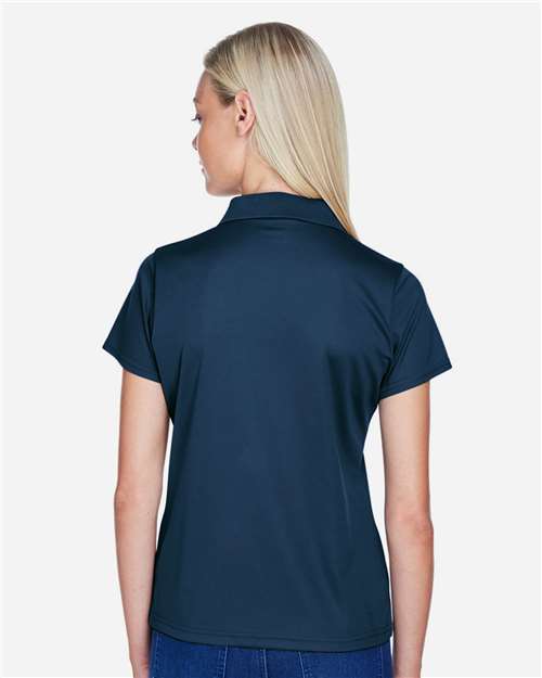 Women's Polyester Jersey Polo - Navy
