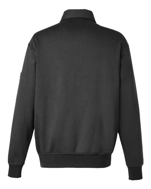 Unisex ClimaBloc™ Heavyweight Tactical Quarter-Zip Pullover - Black