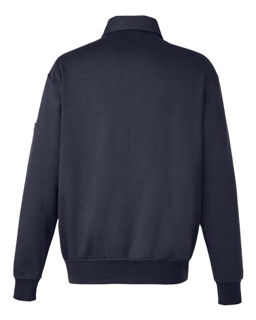 Unisex ClimaBloc™ Heavyweight Tactical Quarter-Zip Pullover - Dark Navy