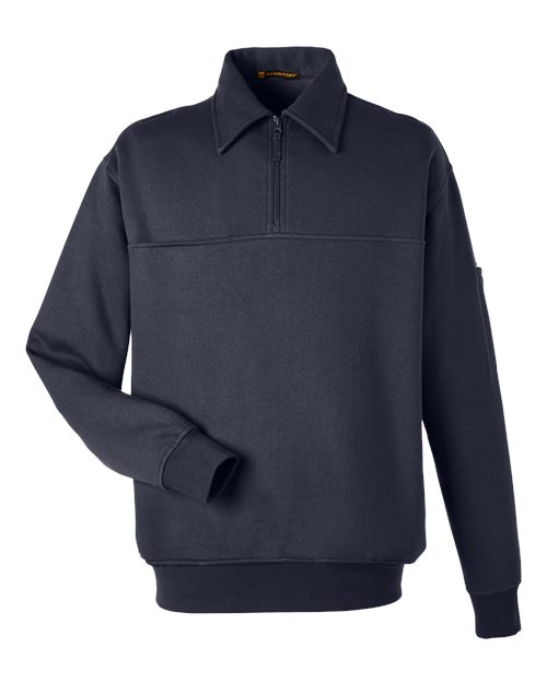 Unisex ClimaBloc™ Heavyweight Tactical Quarter-Zip Pullover - Dark Navy