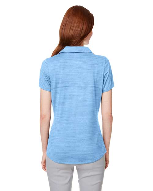 Women's Cloudspun Free V-neck Polo - Placid Blue Heather