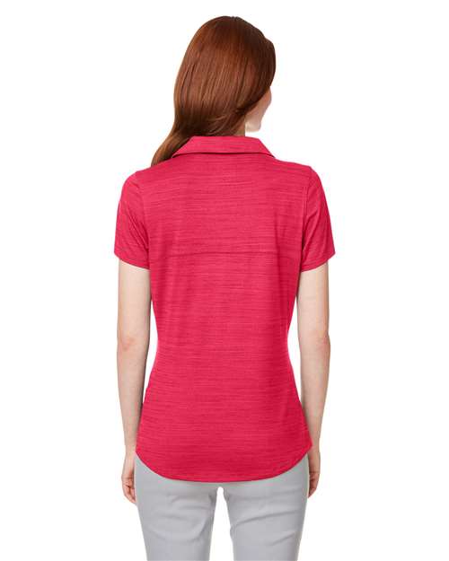 Women's Cloudspun Free V-neck Polo - Teaberry Heather