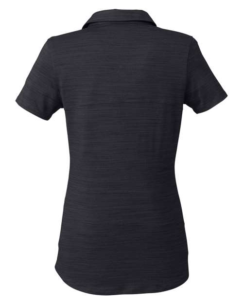 Women's Cloudspun Free V-neck Polo - Puma Black Heather