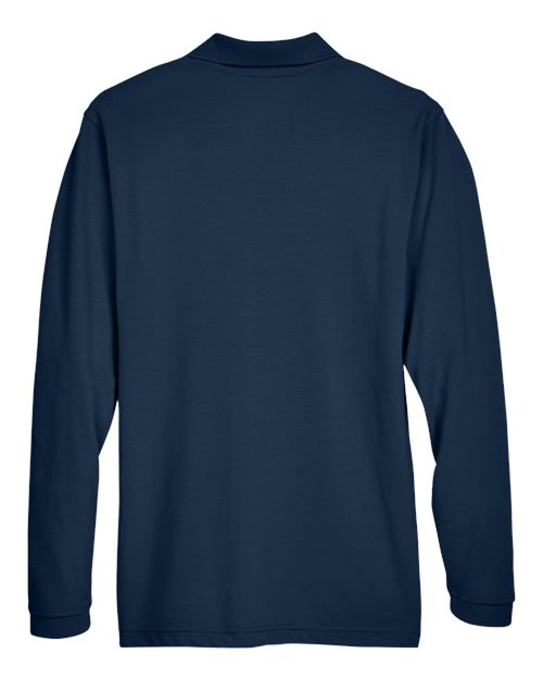 Men's Easy Blend™ Long Sleeve Polo - Navy