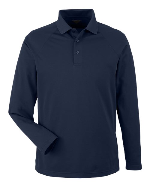 Men's Charge Snag and Soil Protect Long Sleeve Polo - Dark Navy