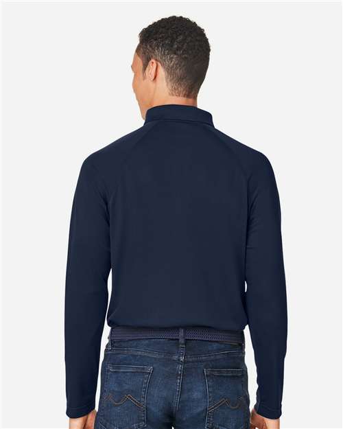Men's Charge Snag and Soil Protect Long Sleeve Polo - Dark Navy