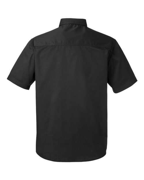 Men's Advantage IL Short Sleeve Work Shirt - Black