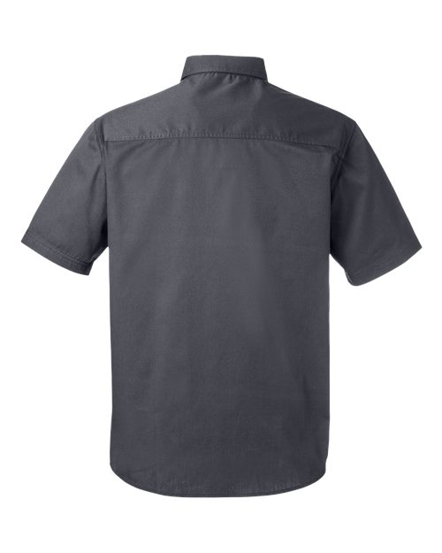 Men's Advantage IL Short Sleeve Work Shirt - Dark Charcoal