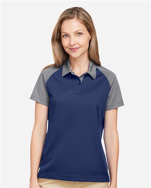 Women's Command Snag-Protection Colorblock Polo - Sport Dark Navy/ Sport Graphite