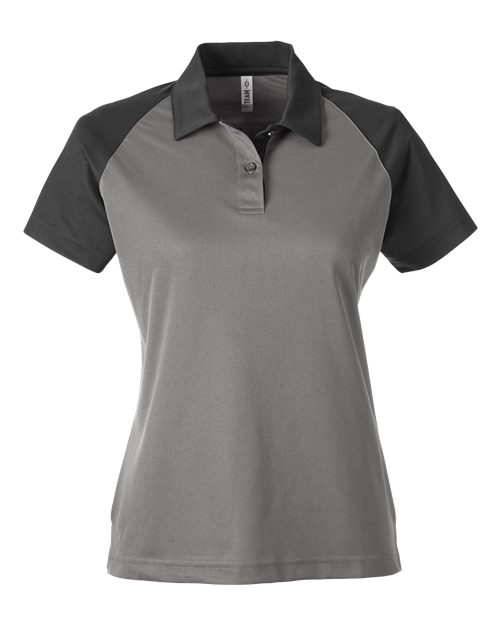 Women's Command Snag-Protection Colorblock Polo - Sport Graphite/ Black