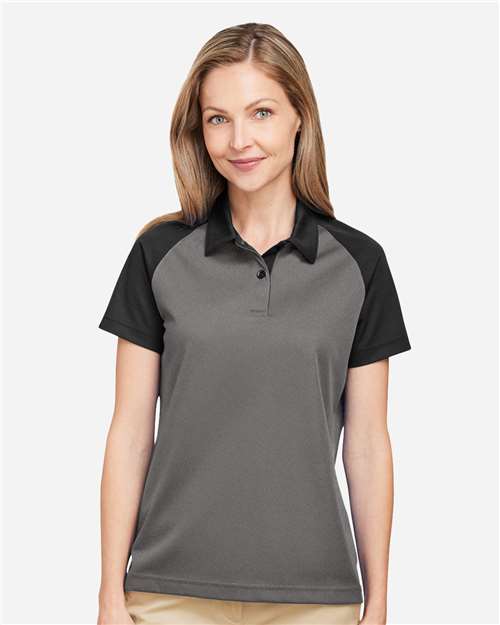 Women's Command Snag-Protection Colorblock Polo - Sport Graphite/ Black