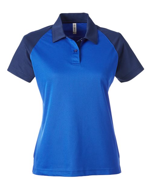 Women's Command Snag-Protection Colorblock Polo - Sport Royal/ Sport Dark Navy