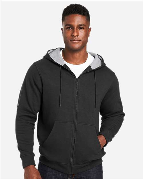 Unisex Tall ClimaBloc™ Lined Heavyweight Hooded Sweatshirt - Black