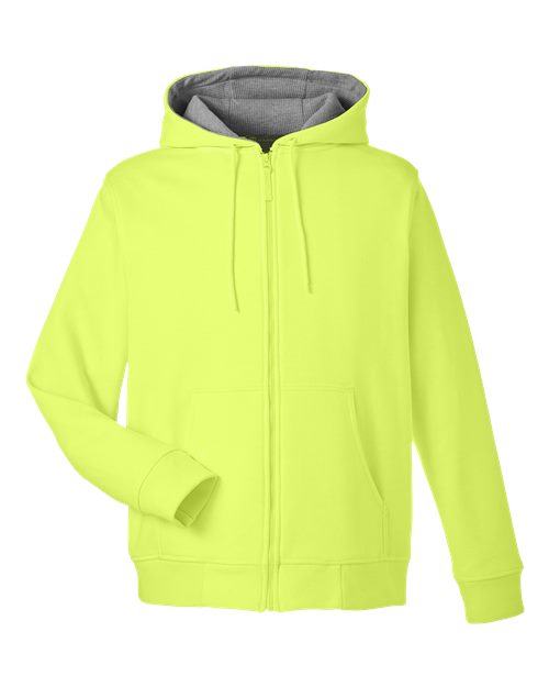 Unisex Tall ClimaBloc™ Lined Heavyweight Hooded Sweatshirt - Safety Yellow
