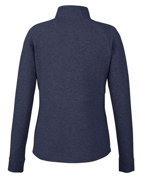 Women's Spirit Textured Quarter-Zip Pullover - Classic Navy Heather