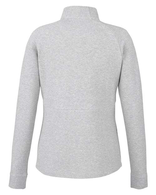 Women's Spirit Textured Quarter-Zip Pullover - Platinum Heather
