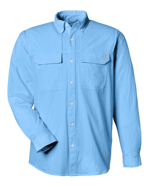 Men's Creekbed Pocket Fishing Shirt - Marolina Blue