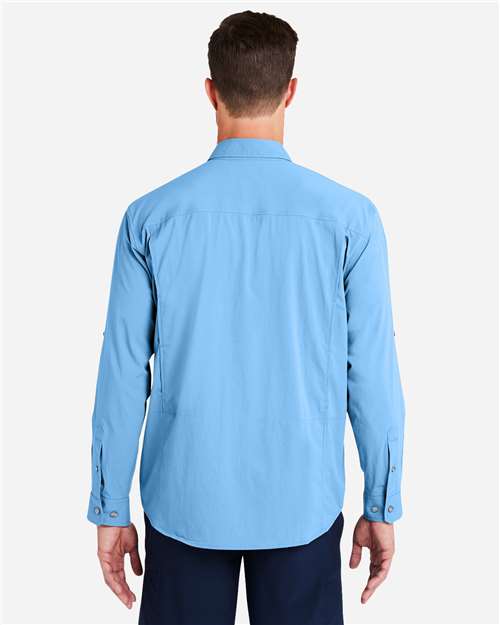 Men's Creekbed Pocket Fishing Shirt - Marolina Blue