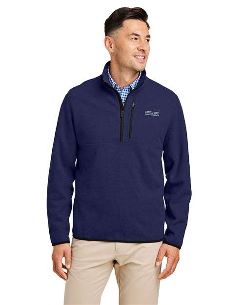 Men's Mountain Sweaterfleece Quarter-Zip Pullover - Nautical Navy