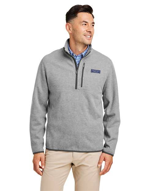 Men's Mountain Sweaterfleece Quarter-Zip Pullover - Ultim Grey