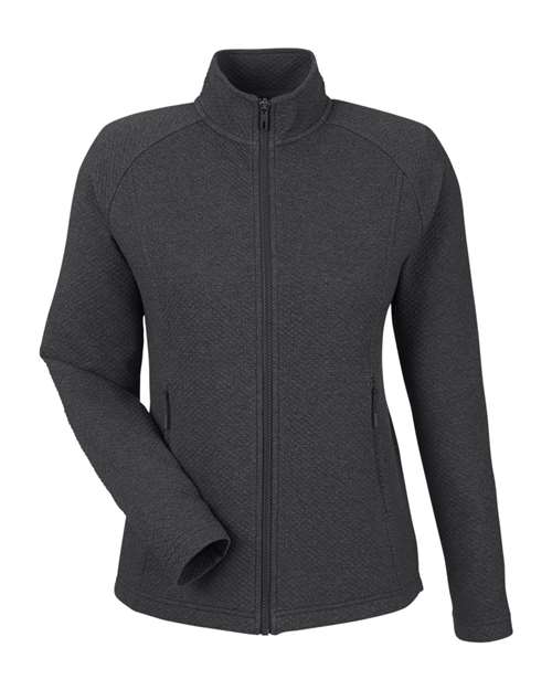 Women's Spirit Textured Full-Zip - Black Heather