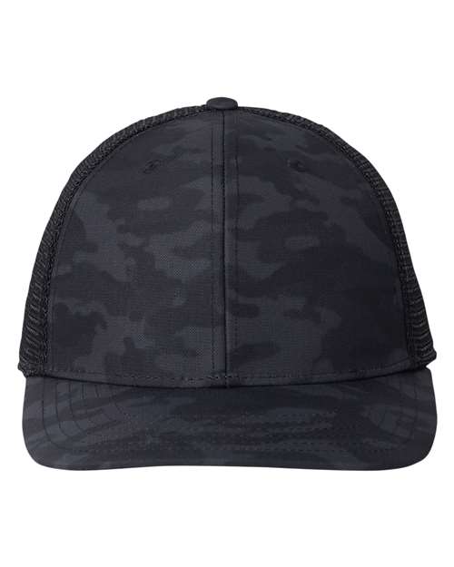Performance Trucker Cap - Black Camo/ Black