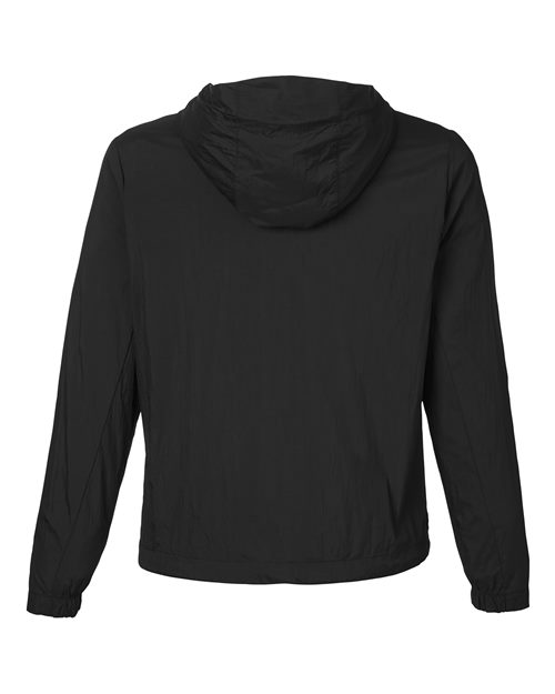 Women's Aura Lightweight Packable Anorak - Black/ Carbon
